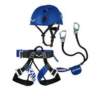 SALEWA Set da ferrata Completo Premium Attac-Evo-Toxo 3.0, Black-Blue