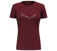 SALEWA Solid Dri-rel W S/S Camiseta Mujer