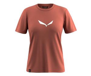 Salewa Solid Dry Camiseta W Etruscan Red 3XL