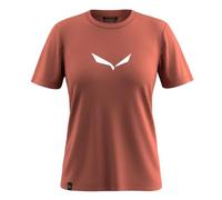 SALEWA Solid Dry T-Shirt W, Etruscan Red, S