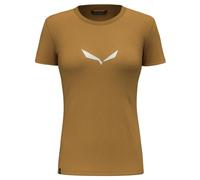 Salewa, Solid Dry W T-shirt., W, Brown, M