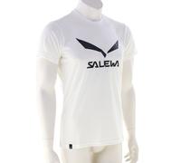 Salewa Solidlogo Dri-Release Caballeros T-Shirt S Blanco