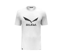 Salewa Solidlogo Dri-Release Camiseta Hombre, Blanca