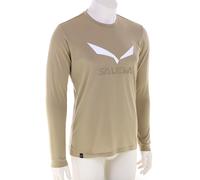 Salewa Solidlogo Dry Caballeros Camiseta funcional XXL Beige