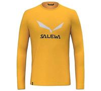 SALEWA Solidlogo Dry M L/S tee. Camiseta de Senderismo, Hombre