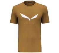 Salewa Solidlogo Dri-Release Caballeros T-Shirt golden brown
