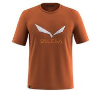 SALEWA Solidlogo Dry T-Shirt M, Bombay Brown, XS