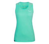 SALEWA Sporty Dry - Camiseta de Tirantes para Mujer, Mujer, Camiseta de Tirantes, 00-0000027841, Feldspar Verde, IT 48/DE 42
