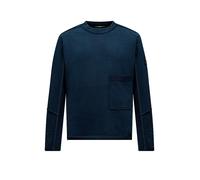 SALEWA Sudadera funcional Fanes Dry para hombre azul oscuro | XL