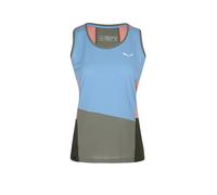SALEWA Tank funcional de mujer Puez Sporty Dry'Ton azul | 42