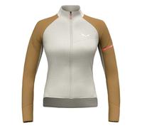 SALEWA Vento Merino Hybrid Chaqueta de ciclismo para mujer, beige, XS