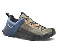 Salewa Wildfire NXT GTX - Zapatos impermeables Gore-Tex para senderismo y senderismo para hombre, Quicksand/Dark Denim, 43 EU