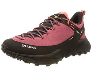 Salewa WS Dropline Leather Zapatillas de trail running, para Mujer, Mauvemood/Black, 38.5 EU