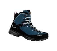 Salewa - Zapatillas de senderismo Mujer - Mtn Trainer 2 Mid Gtx W Dark Denim/Black para Mujer - Talla 6,5 UK - Azul Azul 6.5 UK