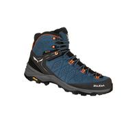 Salewa - Zapatillas de senderismo Hombre - Alp Trainer 2 Mid GTX M Dark Denim/Fluo Orange - Talla 10 UK - Azul Azul 10 UK