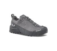 Salewa - Zapatillas de senderismo Hombre - Wildfire Leather 2 GTX M Quiet Shade/Black - Talla 10,5 UK - Gris Gris 10.5 UK