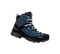 Salewa - Zapatillas de senderismo Mujer - Mtn Trainer 2 Mid Gtx W Dark Denim/Black para Mujer - Talla 5,5 UK - Azul Azul 5.5 UK