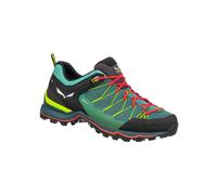 Salewa - Zapatillas de senderismo Mujer - Mtn Trainer Lite GTX W Feld Green/Fluo Coral para Mujer - Talla 38,5 - Verde Verde 38.5