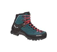 Salewa - Zapatillas de senderismo Mujer - Ws Mtn Trainer Mid Gtx Atlantic Deep/Ombre Blue para Mujer - Talla 6,5 UK - Azul Azul 6.5 UK