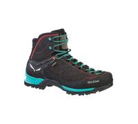 Salewa - Zapatillas de senderismo Mujer - WS MTN Trainer Mid GTX Magnet Viridian Green para Mujer - Talla 8 US - Negro Negro 8 US