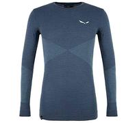 SALEWA Zebru Med Warm Amr M L/S tee. Camiseta, Hombre