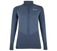SALEWA Zebru Med Warm Amr W 1/2z tee. Camiseta Mujer