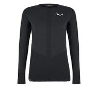 SALEWA Zebru Med Warm Amr W L/S tee, XS, Onyx