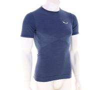 Salewa Zebru Med Warm Caballeros Camiseta funcional L Azul oscuro