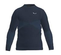 SALEWA Zebru Medium Warm AMR tee K, Pond Blue, 140