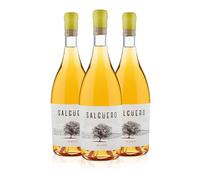Salgüero Blanco Vino Blanco Albillo Mayor, Orange Wine de Guarda, Vino Gastronómico, D.O. Ribera del Duero, 0,75 L Pack 3 Botellas (2020) PRADOREY