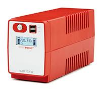 Salicru SPS 650 Soho+ - Sistema de Alimentación Ininterrumpida (SAI/UPS) de 650 VA Line-Interactive y con Doble Cargador USB