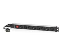 Regleta salicru para rack 19pulgadas sps pdu 8 tomas shuko interruptor