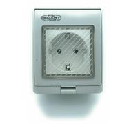 Salida 10A Schuko Wi-Fi de Exterior IP55 Controlable Con App V-tac Smart VT-5000