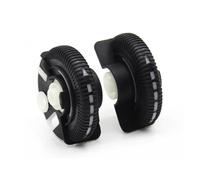 Salida Aire Acondicionado Para Benz Clase E W211 E200 E300 E230 E260 E280 Rodillo De Control Del Aire Acondicionado Delantero Y Trasero Con Base De Ventilación(Black 2PCS)