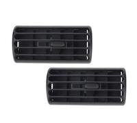 salida aire consola central Compatible Con Jeep Para Cherokee 1997-2001 Para Wrangler TJ 1997-2006 5FS10LAZAB Auto Dashboard Center AC Air Vent Outlet Grille(2pcs Middle)