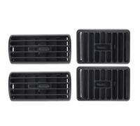 salida aire consola central Compatible Con Jeep Para Cherokee 1997-2001 Para Wrangler TJ 1997-2006 5FS10LAZAB Auto Dashboard Center AC Air Vent Outlet Grille(Set of 4pcs)