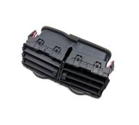 Salida Aire para Toyota para Yaris 2008-2013 JTDKW923065026595 Conjunto Rejilla Salida Aire Acondicionado Salida Aire Acondicionado Adecuada Dash Rejilla Ventilación(Middle Black 1Piece)
