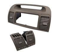 Salida Aire Reemplazo 1 Par Rejillas Ventilación para Toyota para Camry para XV30 2001-2006 Interior Coche con Volante A La Izquierda Dash Rejilla Ventilación(3piece-Beige)