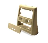 Salida Aire Rejilla Ventilación Aire Acondicionado Consola Trasera Marco Exterior Cubierta Cenicero Embellecedor Serie 3 E90 E91 2005-2012 Paletas Ventilación(Model C-Beige)