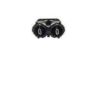 Salida Aire Rejilla Ventilación Aire Acondicionado Delantera Trasera Izquierda Y Derecha para Benz para Clase A para A180 para A200 A220 A250 para W177 Dash Rejilla Ventilación(Trasero)