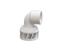 Salida de agua para acuario de 20, 25, 32 mm, boquilla de barra de pulverización ajustable, patrón de flujo de paraguas resistente a los escombros, salida de plástico para agua dulce y salada