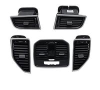 Salida De Aire Acondicionado Del Tablero Frontal Rejilla ventilación aire acondicionado delantera izquierda derecha trasera completa para Macan 2014-2017 95B819201D 95B819202(B 5 PSC)