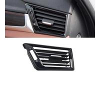 Salida de aire acondicionado para coche, consola frontal LHD, panel de salida de aire acondicionado para BMW X1 E84 64229258354 (negro mate izquierdo) (negro piano derecho)