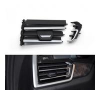 Salida de aire acondicionado para coche, lado izquierdo, derecho, rejilla de salida de aire acondicionado para BMW X5 X6 X7 G05 G06 G07 2019-2022 (cromo mate izquierdo)