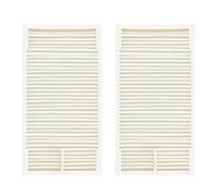 Salida de aire HEPA de repuesto para el robot aspirador Eureka E10s/E20s (Pack de 2)