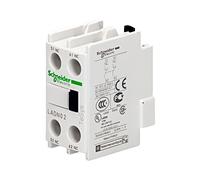 Salida de contactor auxiliar LADN02: conexiones roscadas Contactos frontales:...