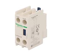 Salida de contactor auxiliar LADN20: conexiones roscadas Contactos frontales:...