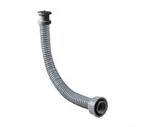 Salida de desbordamiento para fregadero, dispositivo de drenaje hacia arriba para lavabo de cocina, accesorio de tubería con manguera de junta redonda flexible y refuerzo de alambre de acero