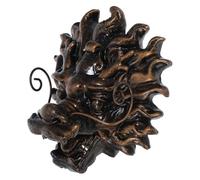 Salida de Fuente Salida de Agua del jardín Fuente de Agua de la Villa Grifo de Boquilla de Pared de jardín Largo s de de del jardín Resina Café