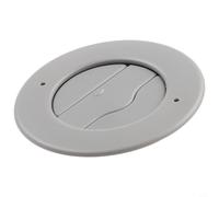 Salida de ventilación auxiliar de aire acondicionado para techo 84667460 compatible con GMC Acadia 2017-2022, moldura interior de repuesto directo, plástico, gris, posición superior
